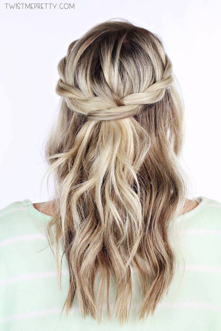 Elegant Braided Side Bun for a Romantic Evening