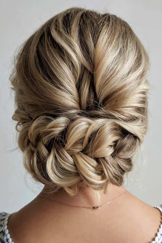 Braided Updo For Ladies