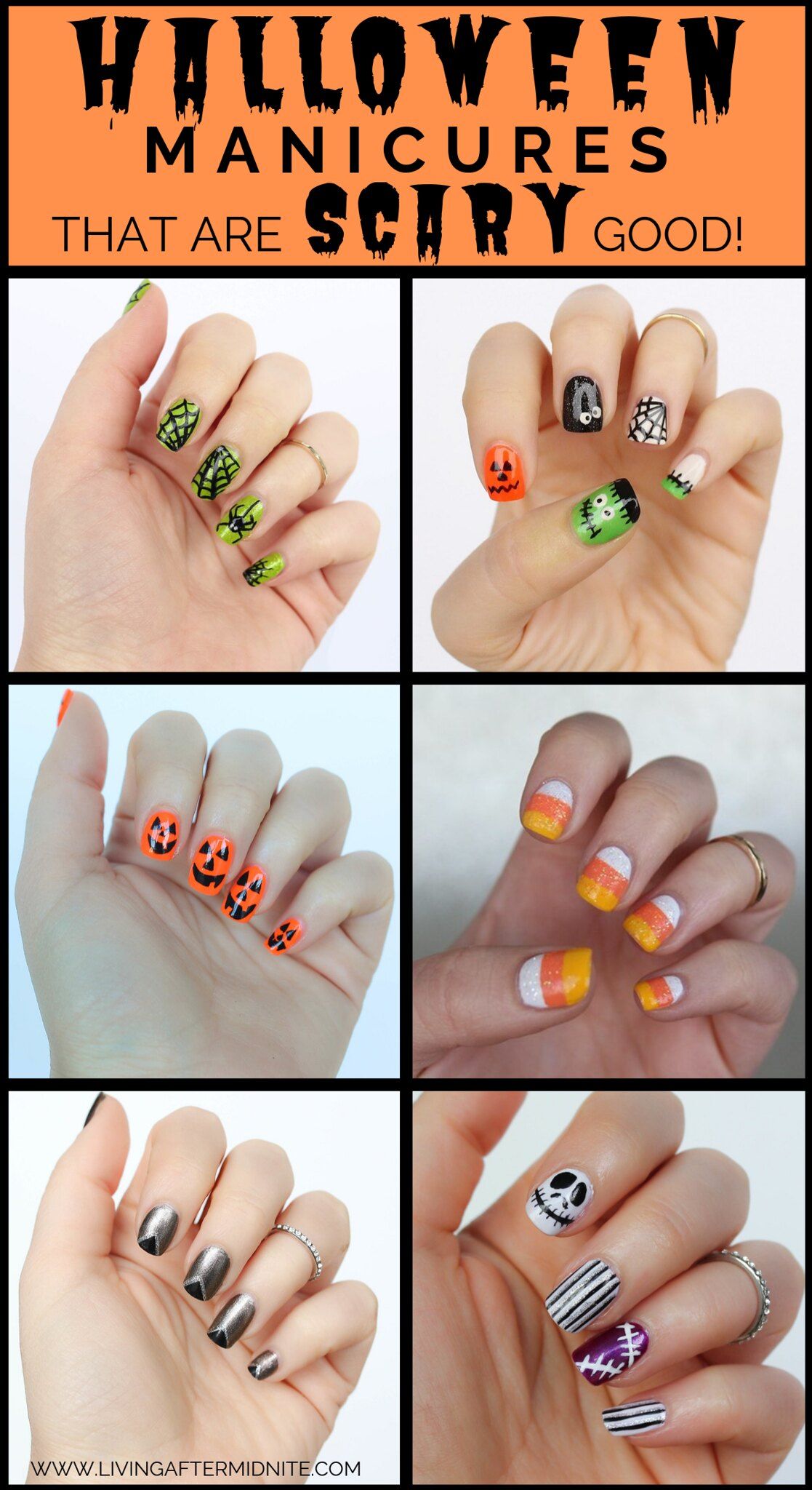 DIY Halloween Manicure