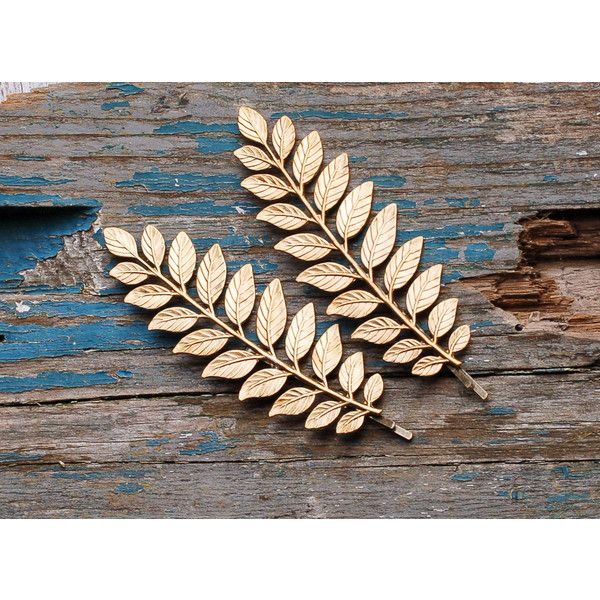 Elegant Accessories for Your Hair: Gold Branch Hair Pins
