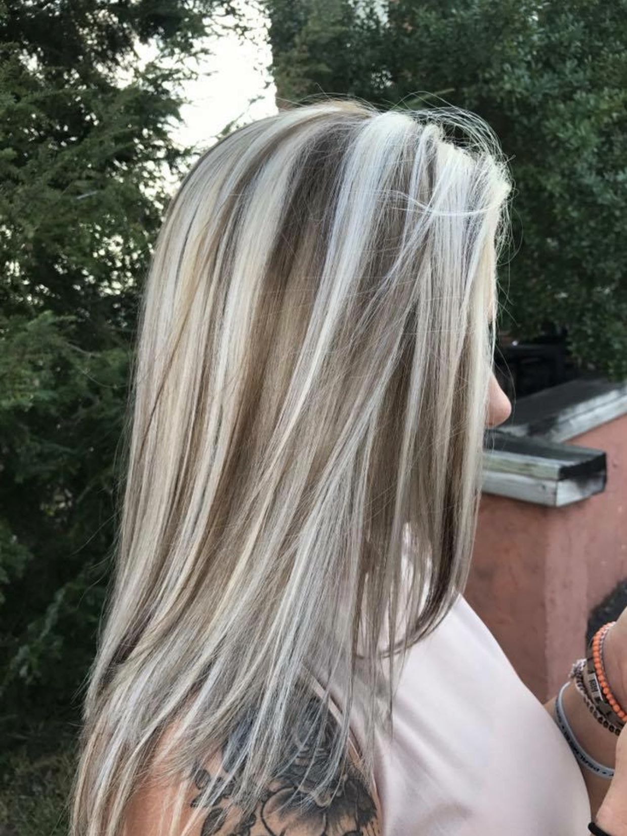 Ice Blonde Haircolors