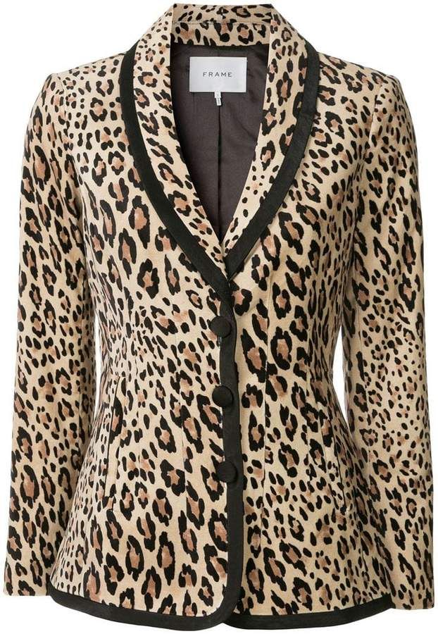 Leopard Printed Blazers