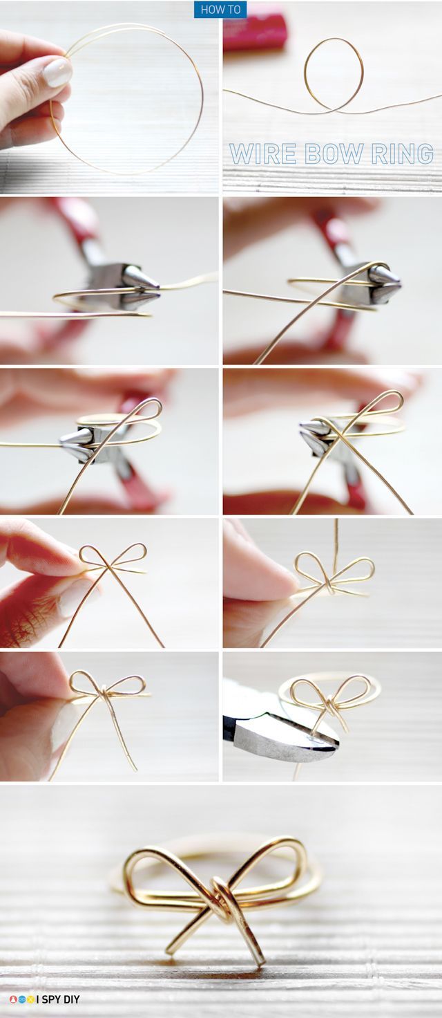 Cutie DIY Bow Rings