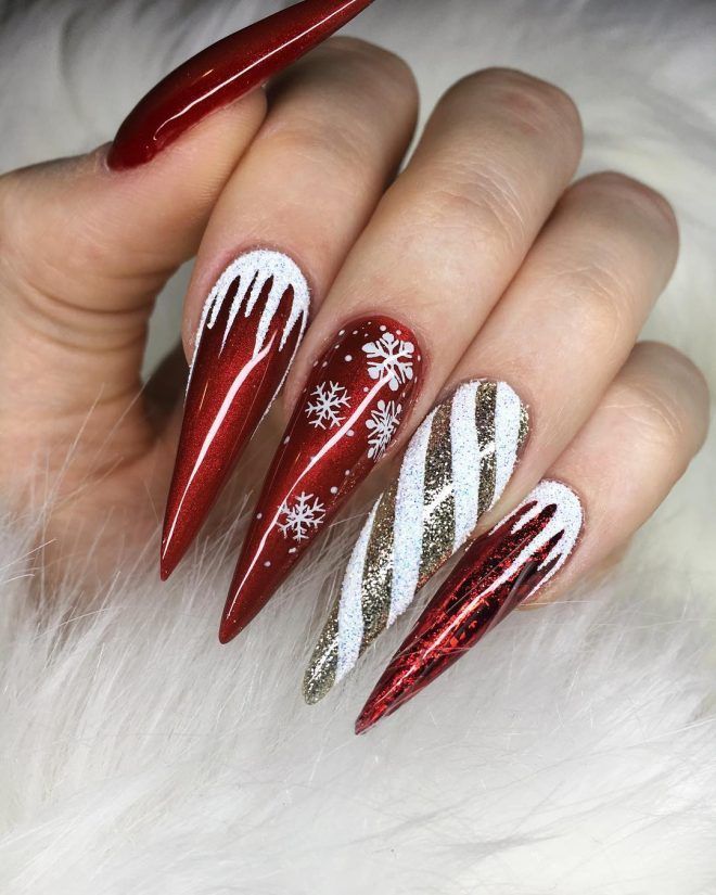Festive Christmas Nail Designs