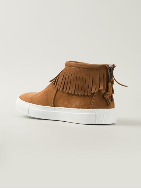 Fringed Sneakers Ideas