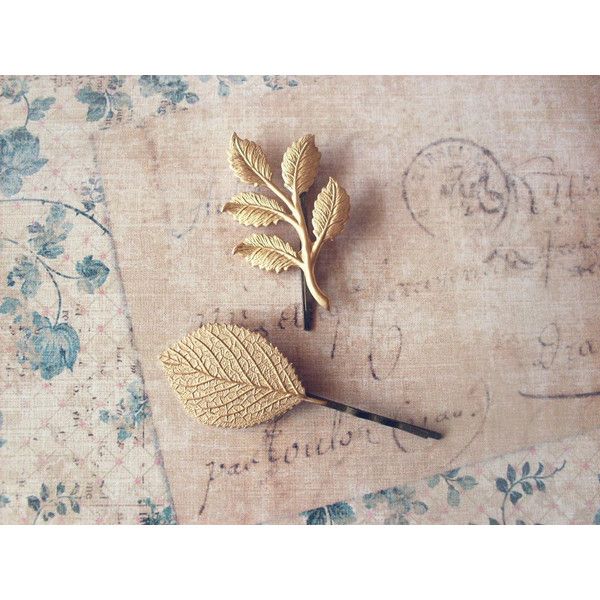 Accessorize Your Hair with Stunning Gold Branch Hair Pins