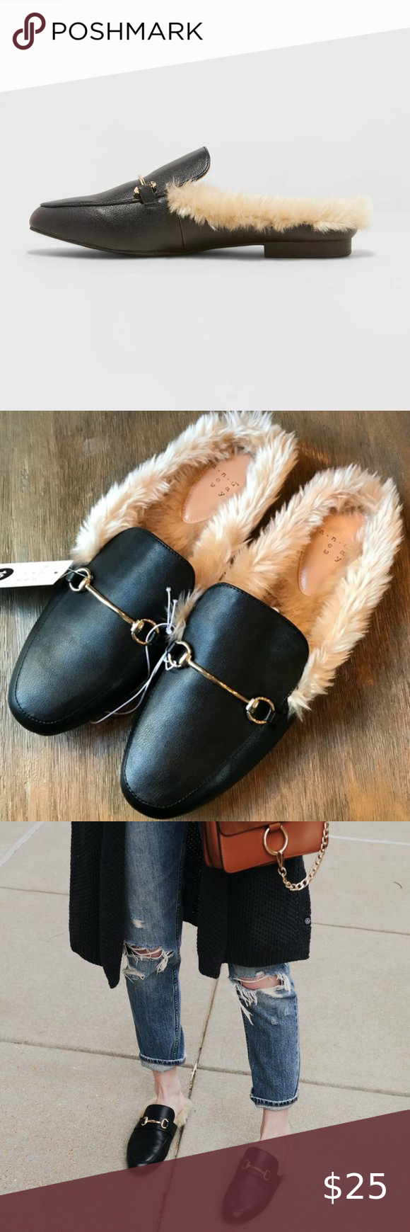 Luxurious Fur Slip-Ons Inspired by Gucci’s Signature Style