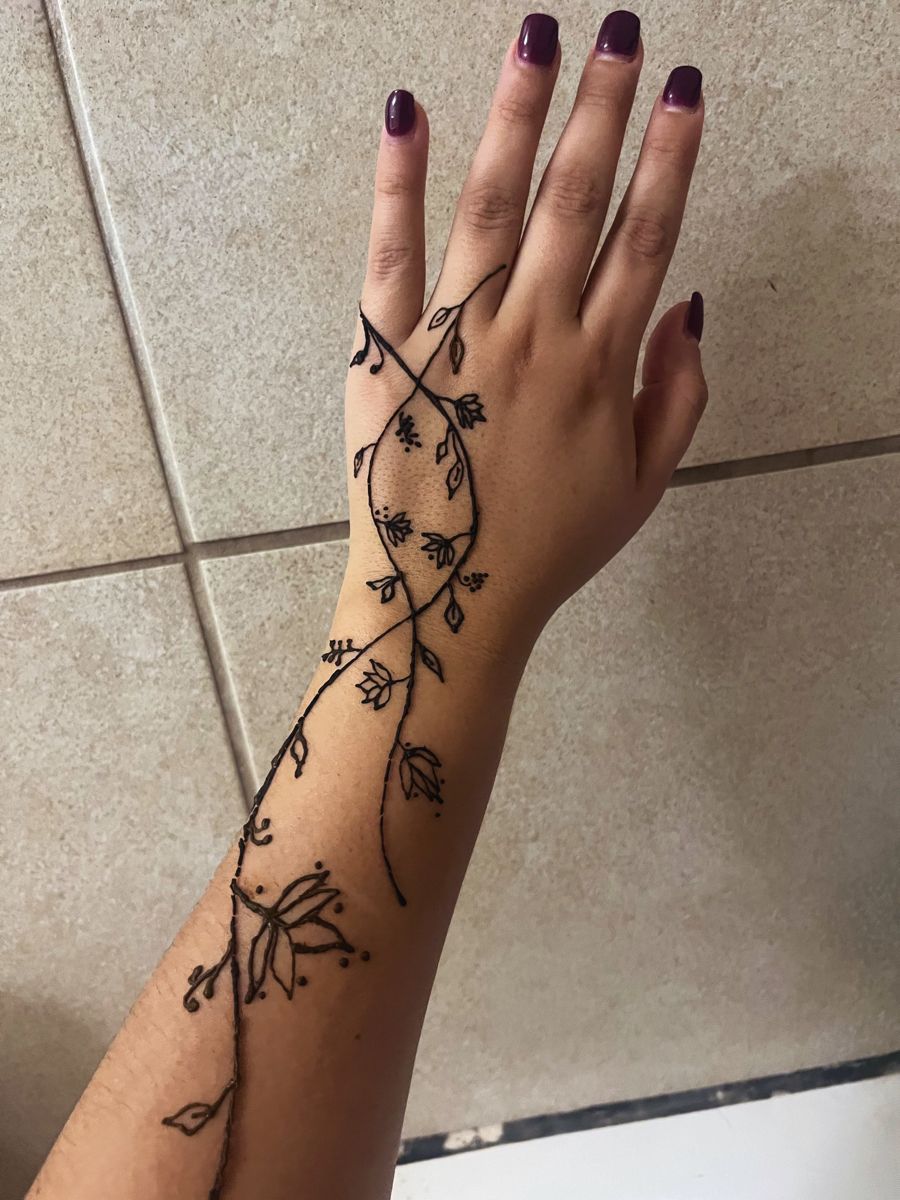 The Beauty and Artistry of Henna Wrist Tattoos