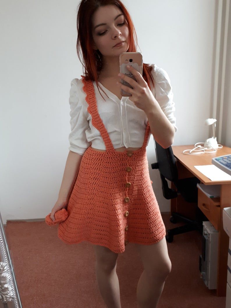 Ideas To Wear Skirts With
  Suspenders