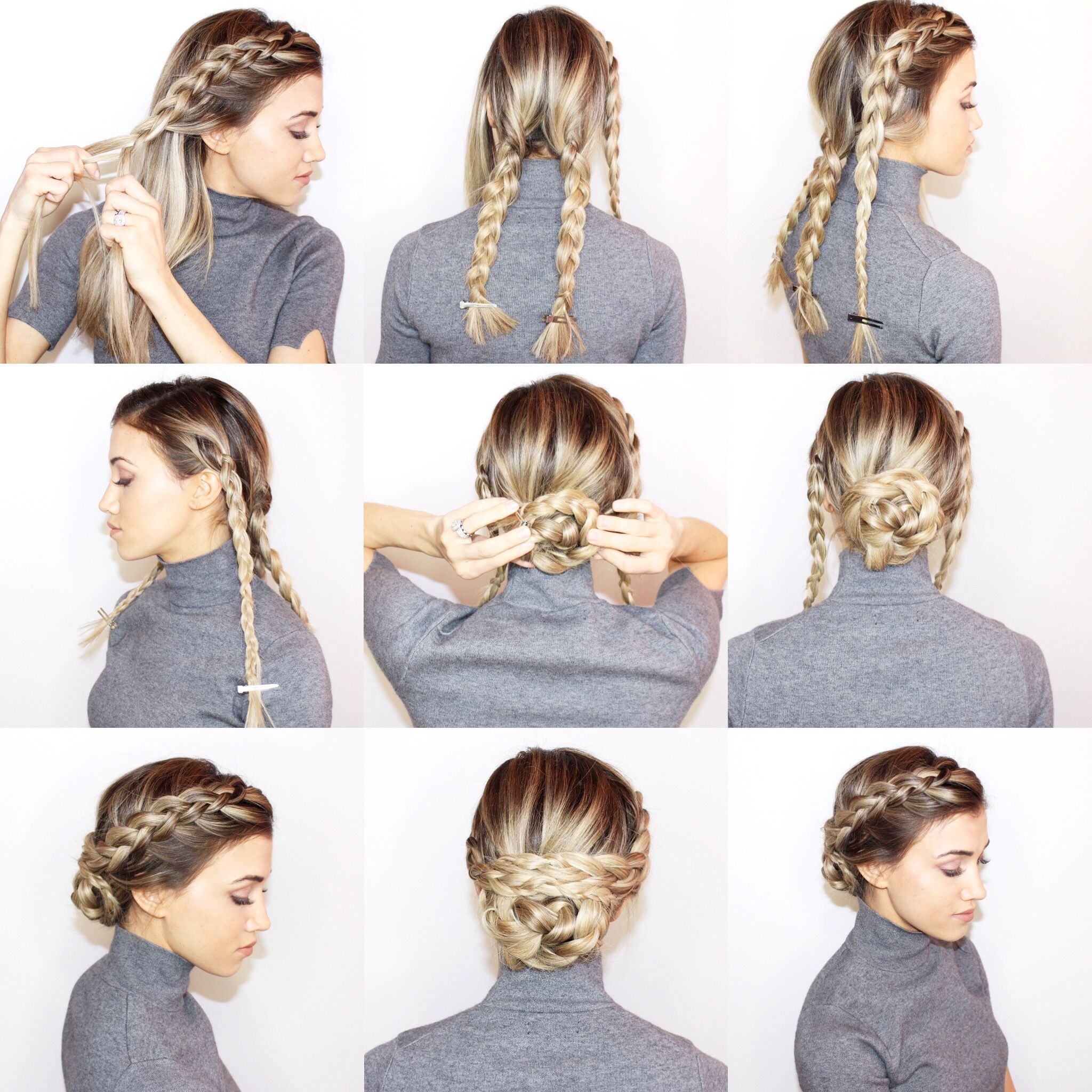 Braided Side Bun For Date
  Nights