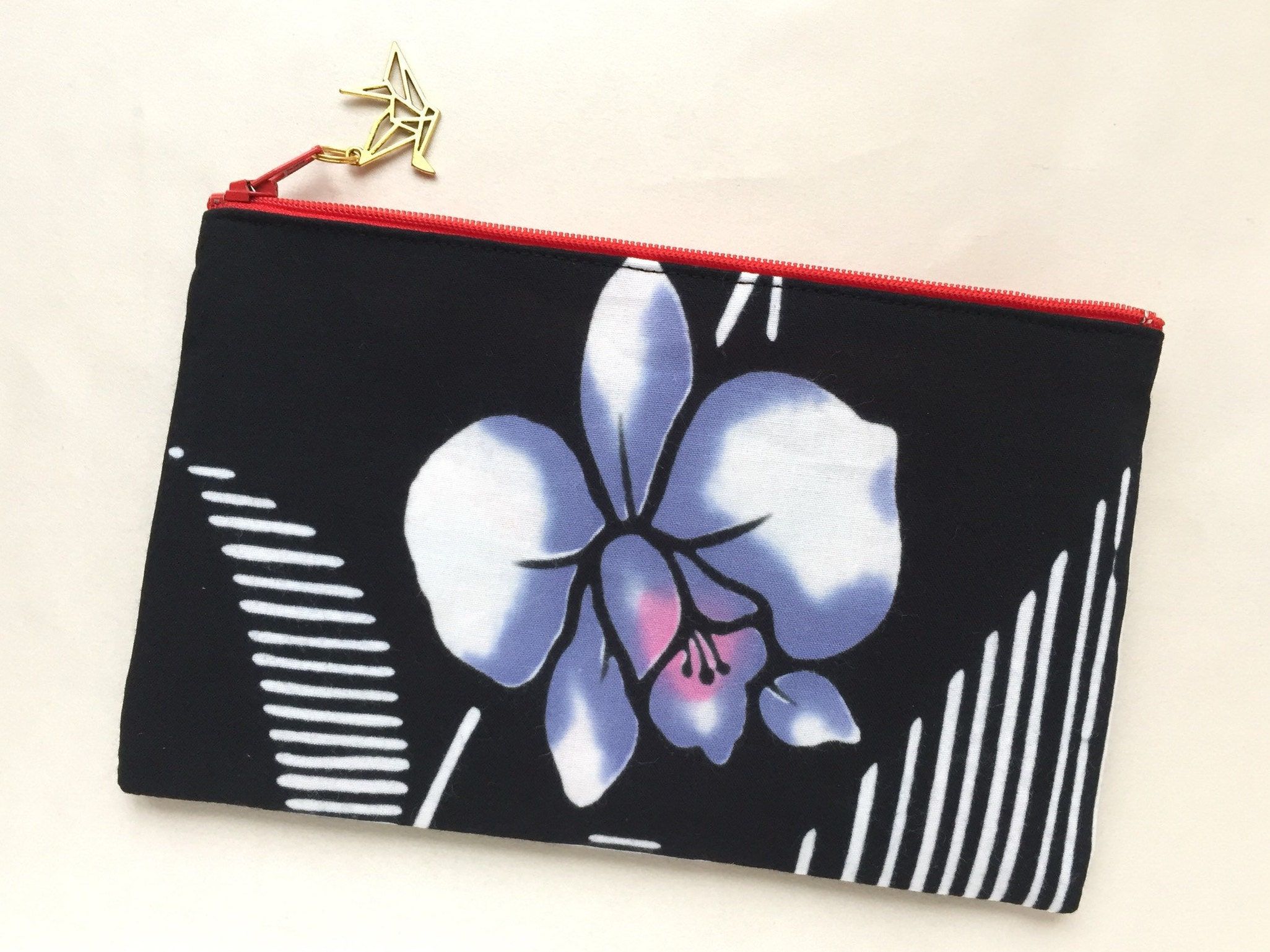 Casual Ink-Dyed Clutch