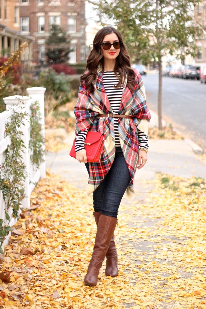 Chic Belted Scarf Trend