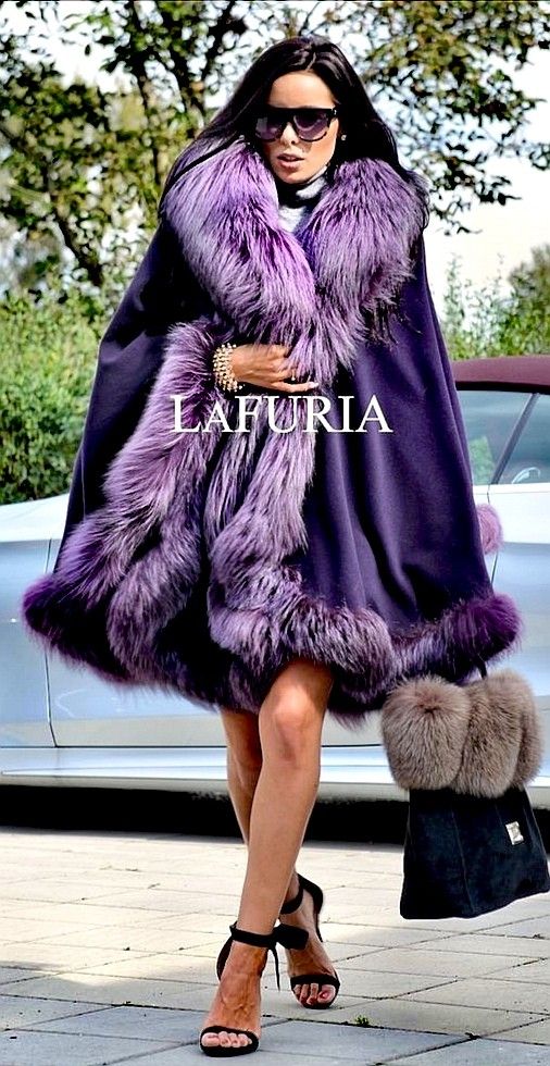 Dazzling Colored Fur Coats to Rock This Fall and Winter