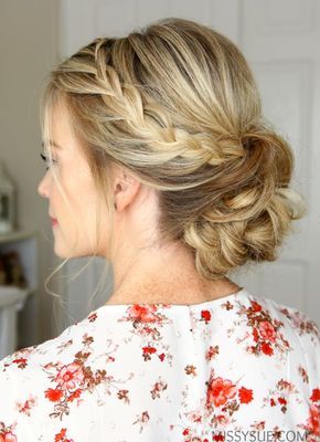 Lace Braid Hairstyle
