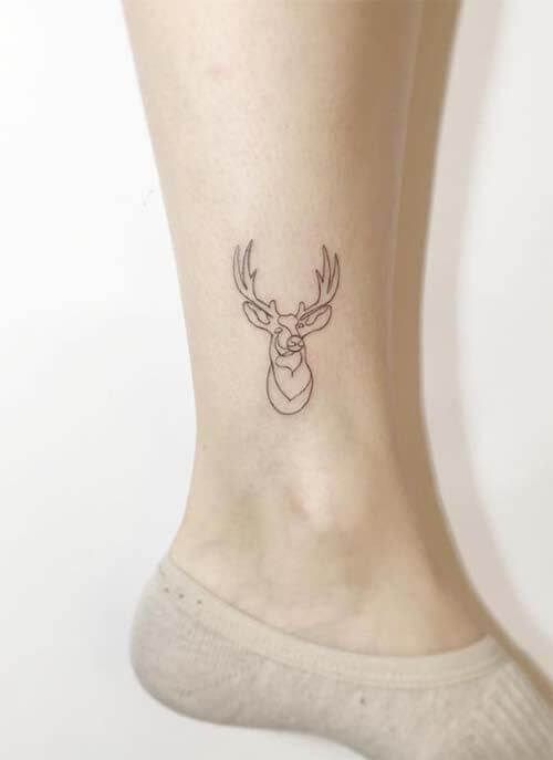 Majestic Deer Tattoo Designs for Men