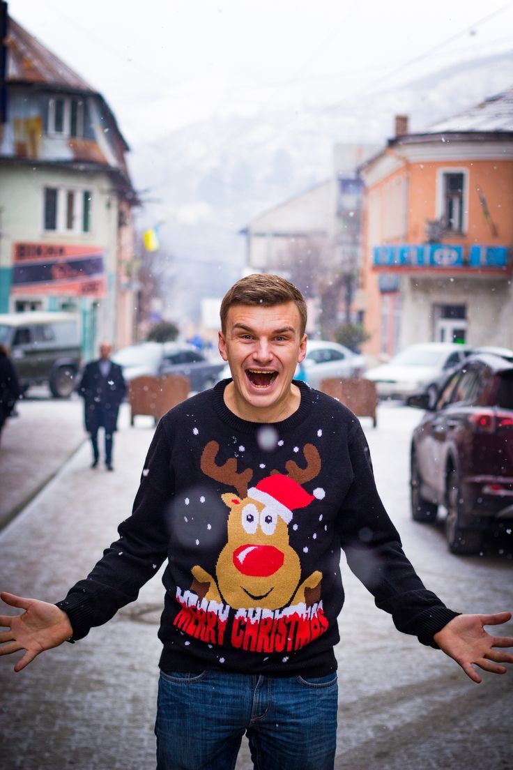 Festive and Fun: Ugly Christmas Sweater Ideas for Men