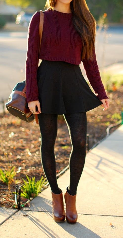 Black Skirt Outfits For Style