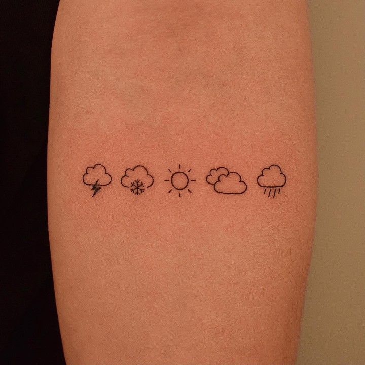 Cloud Tattoo Ideas For Women