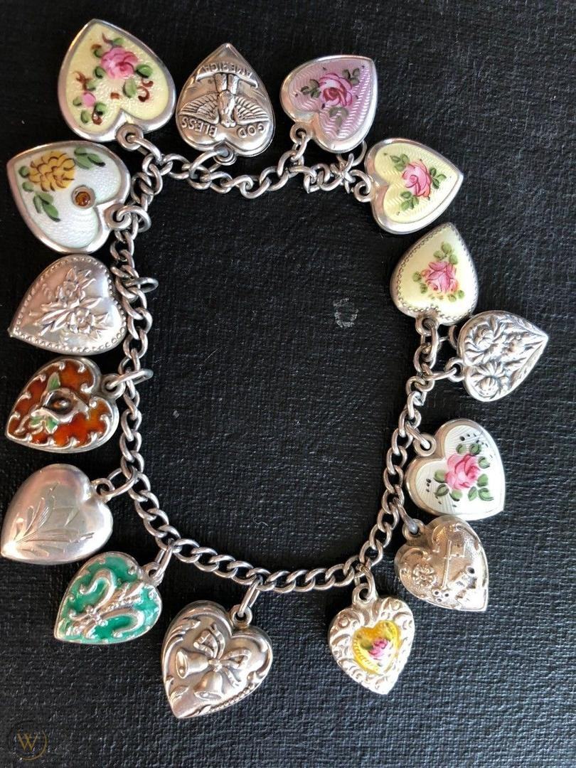 Enamel Charm Bracelet