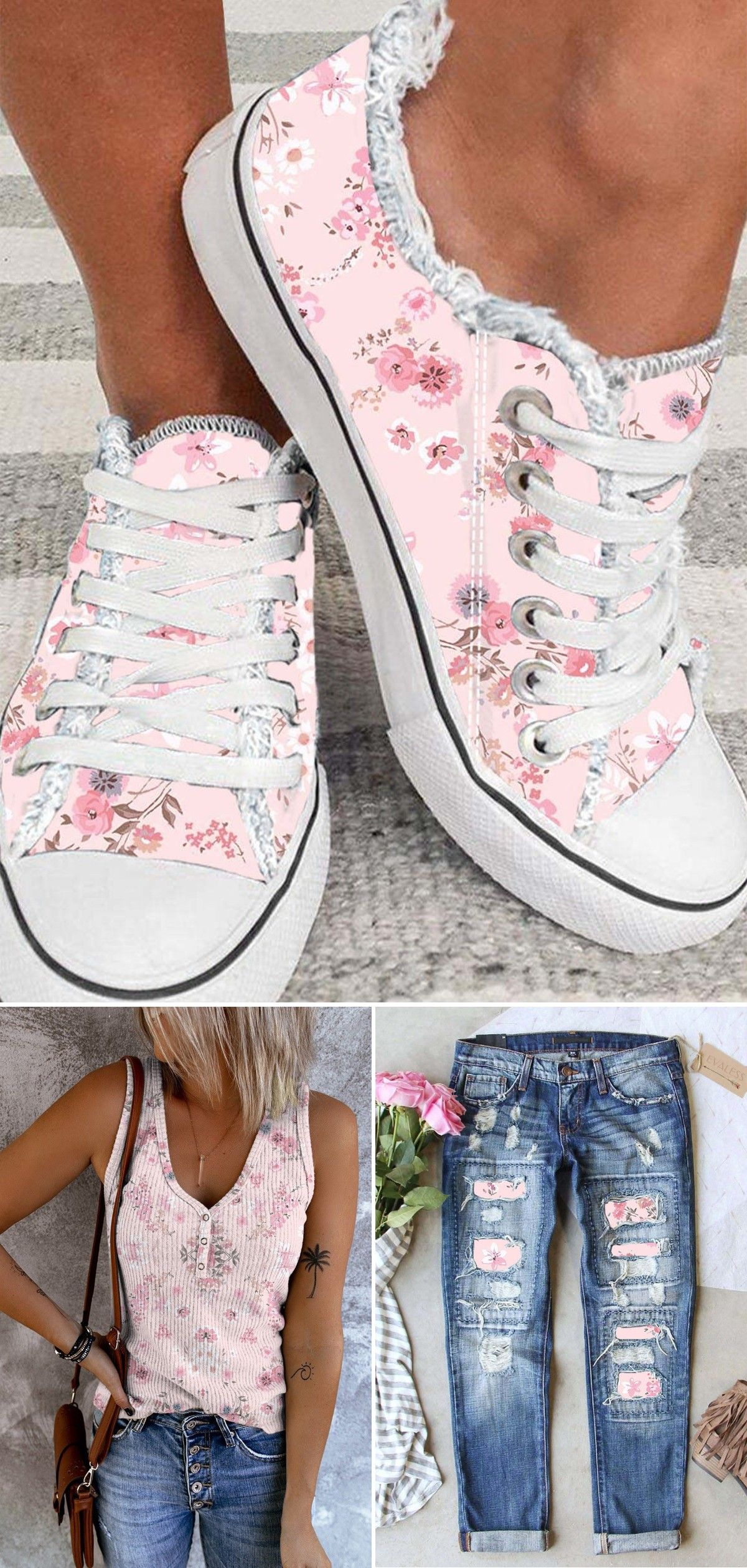 Floral Outfits for Spring