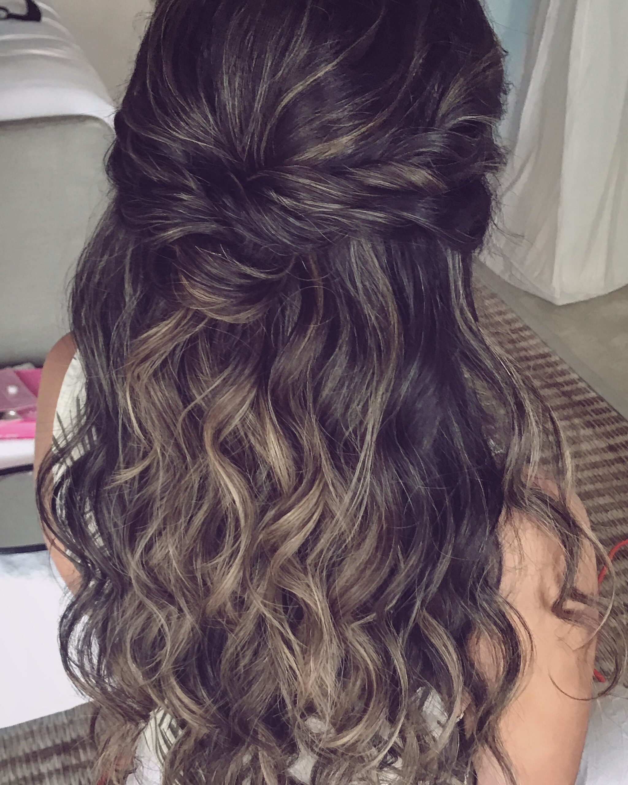 Messy Bohemian Twist Hairstyle