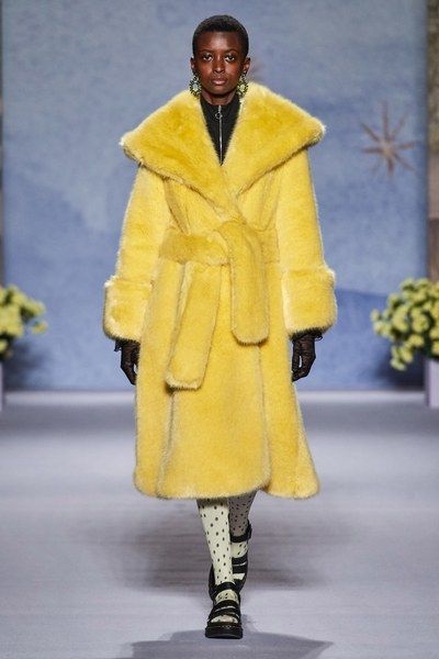 Colored Fur Coats For Fall And
  Winter