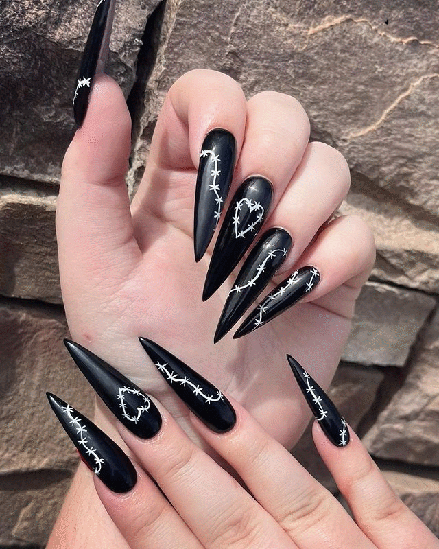 Stunning Black Acrylic Nail Art Ideas for Every Occasion