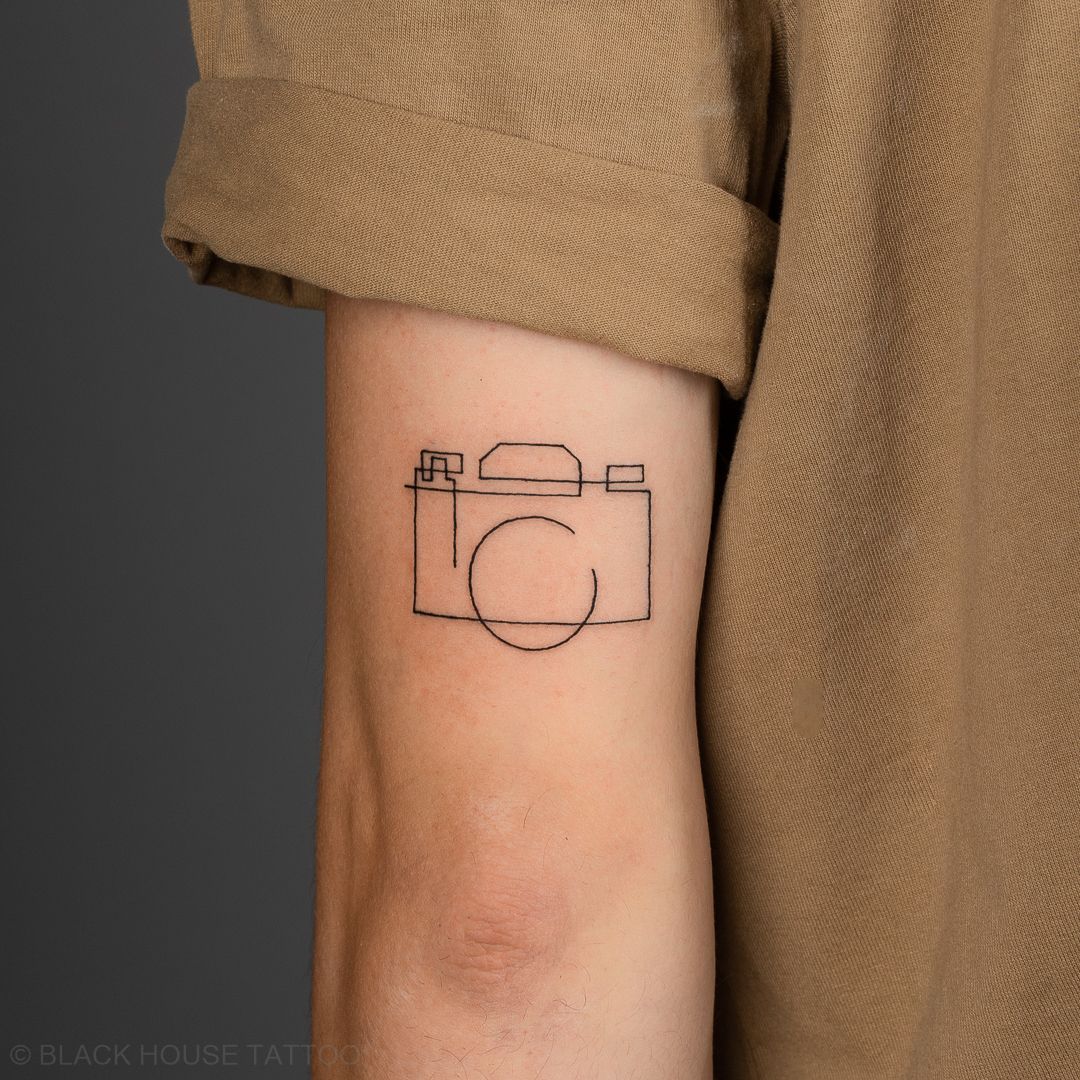 Camera Tattoo Ideas For Women