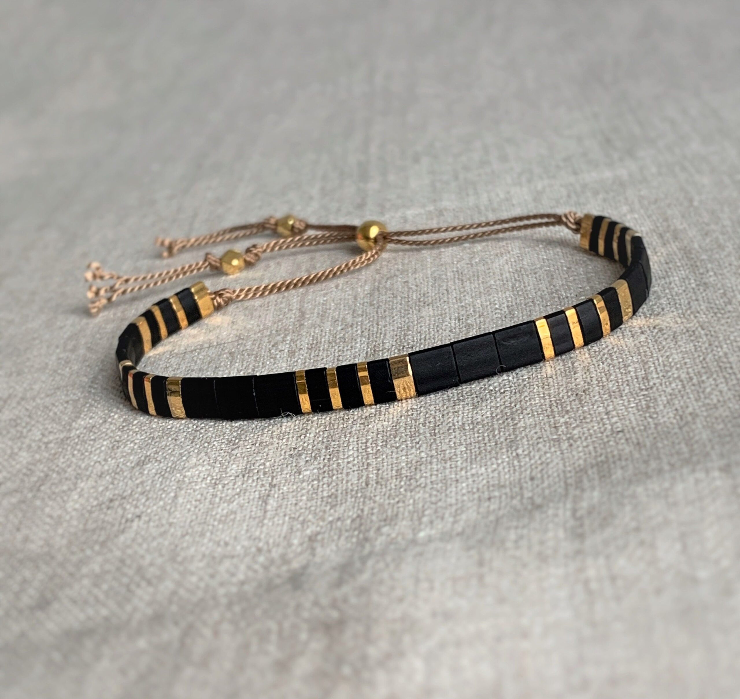 Elegant Handcrafted Cord Bead Bracelet: Perfect for Your Jewelry Collection