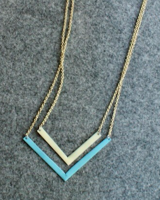 Creating a Stunning Chevron Necklace at Home