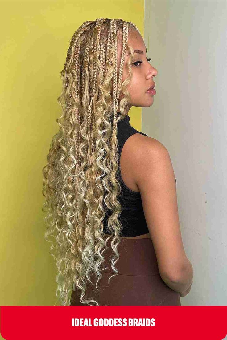 Divine Beauty: Embracing the Ethereal Goddess Braids Trend
