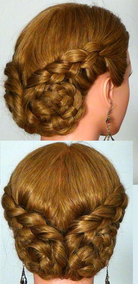 Lace Braid Hairstyle