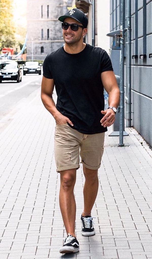 Men Summer Outifts With
  Converse Sneakers