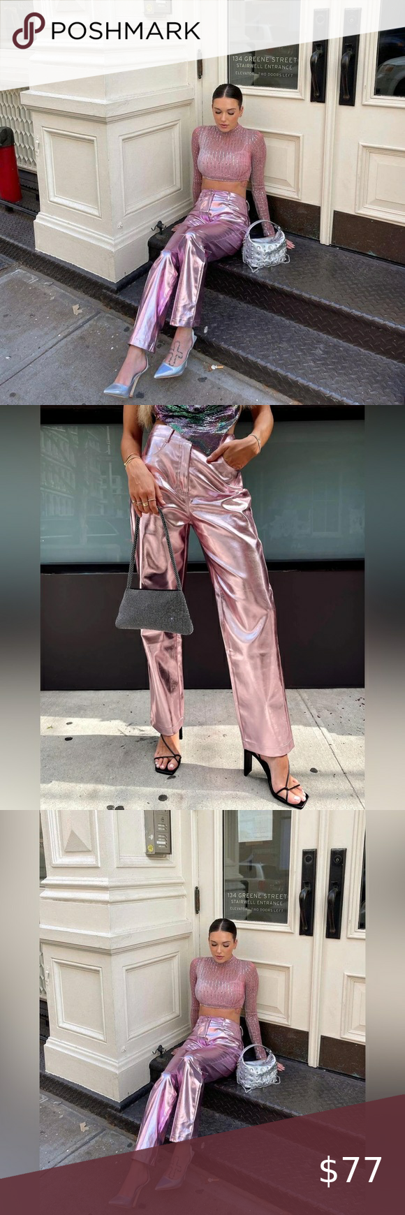 Shine On: How to Style Metallic Pants for a Chic Look