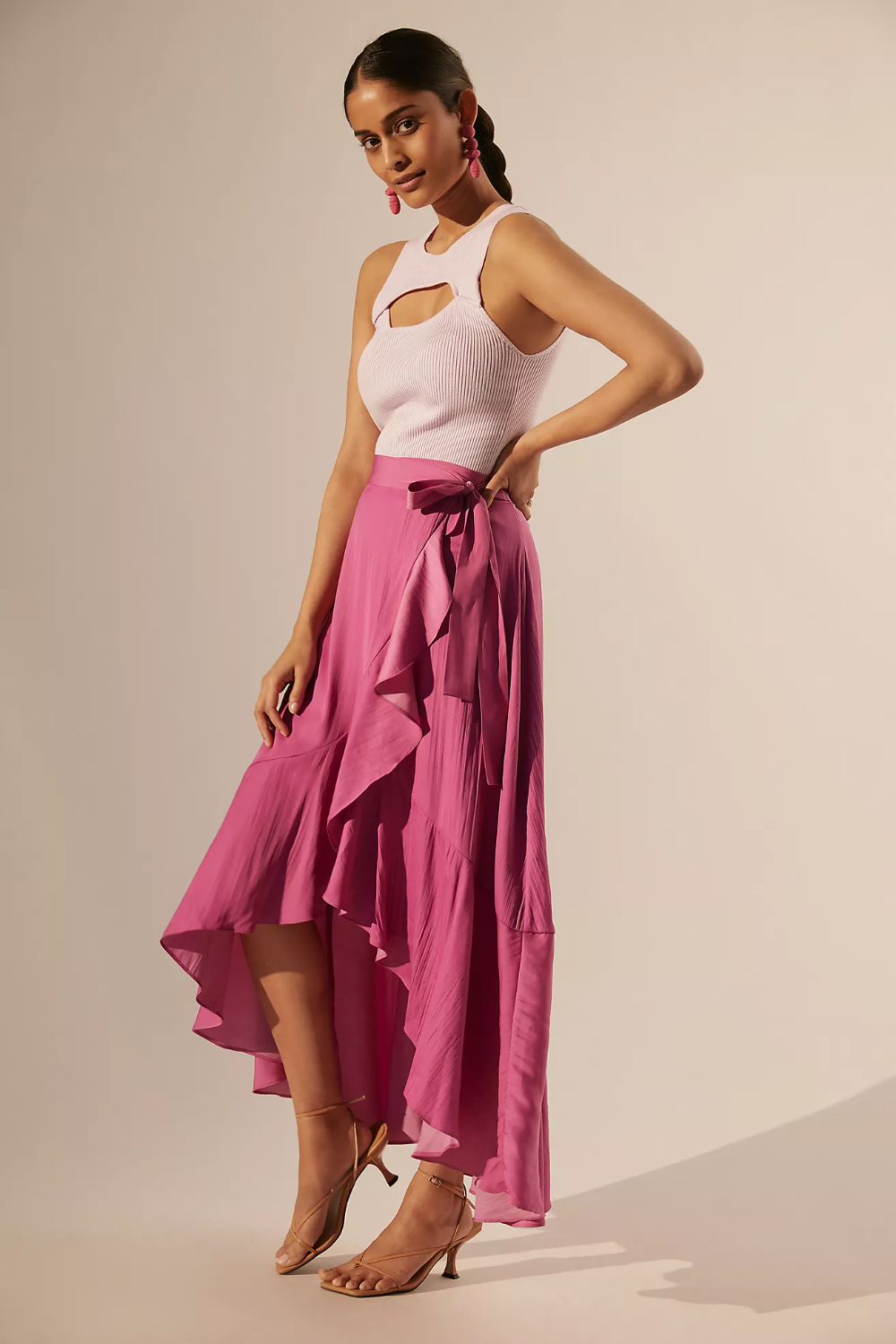 Outfit Ideas With Ruffle Wrap
  Skirts And Dresses