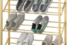 Transforming Our Space: The Versatile Gold Shoe Rack Review