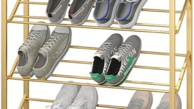 Transforming Our Space: The Versatile Gold Shoe Rack Review