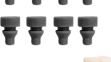 Keep Our Counters Pristine with Replaceable Rubber Feet!