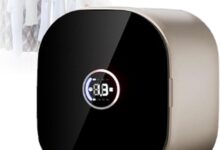 Exploring the Versatile LCD Touch Screen Portable Clothes Dryer