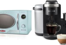 Kitchen Duo Delight: Our Take on Retro Microwave & K-Cafe