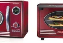 Retro Cooking Duo: Our Experience with Nostalgia’s Microwave & Toaster