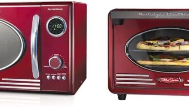 Retro Cooking Duo: Our Experience with Nostalgia’s Microwave & Toaster