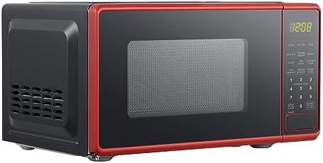 Efficient & Stylish: Our Review of the 0.7 Cu. Ft. Red Microwave