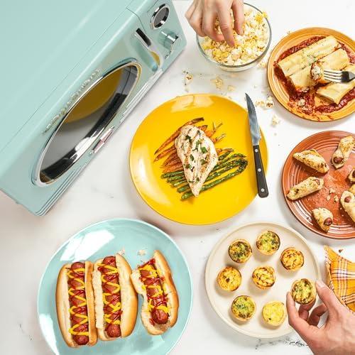 kitchen Duo Delight: Our Take ‌on Retro Microwave & K-Cafe