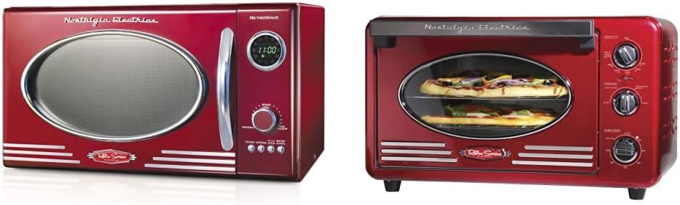 Retro Cooking Duo:⁤ Our Experience with Nostalgia's ​Microwave & Toaster