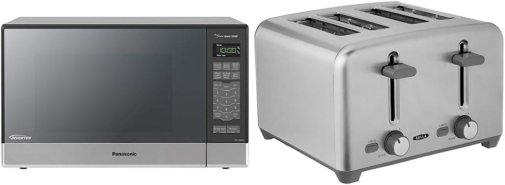 Kitchen⁢ Companions: Reviewing Panasonic microwave &⁢ BELLA Toaster