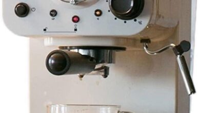 Our Take on the Retro White Semi-Automatic Coffee Machine