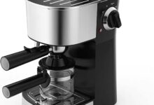 Our Take on the PiddLE 5-Cup Silver Espresso Machine