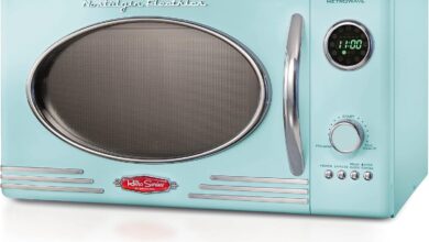 Exploring the Unknown1 Retro Microwave: A Stylish Kitchen Companion