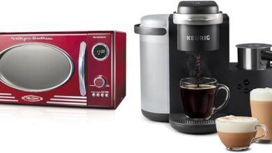 Reimagining Kitchen Classics: Our Take on Retro Microwave & Keurig